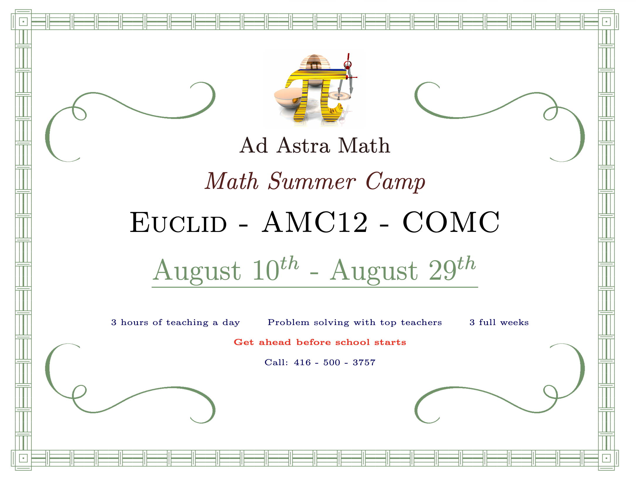 AMC10 CEMC Intermediate Camp 2026